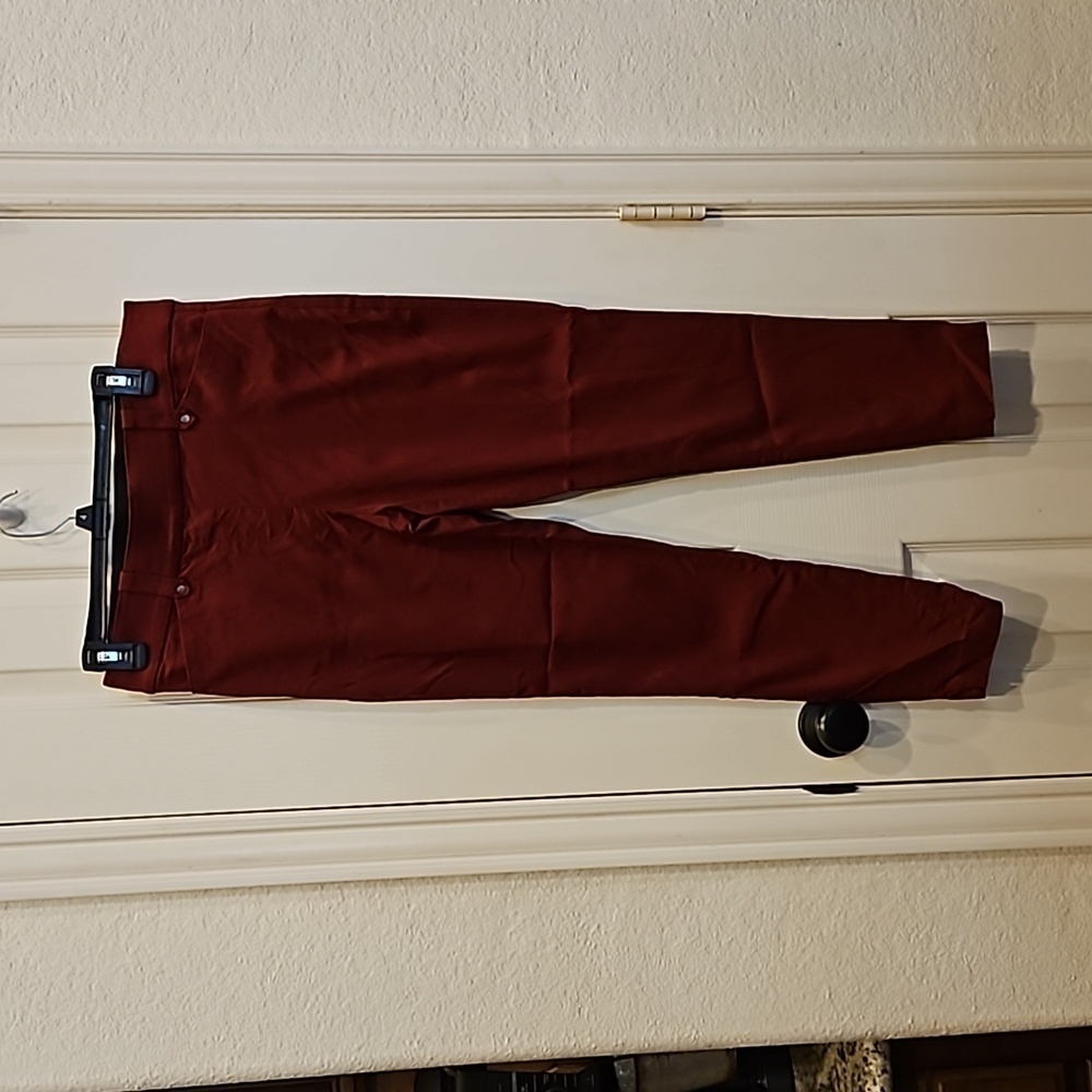Maurice's Pull On Bengaline Skinny Ankle Pant - Med Short